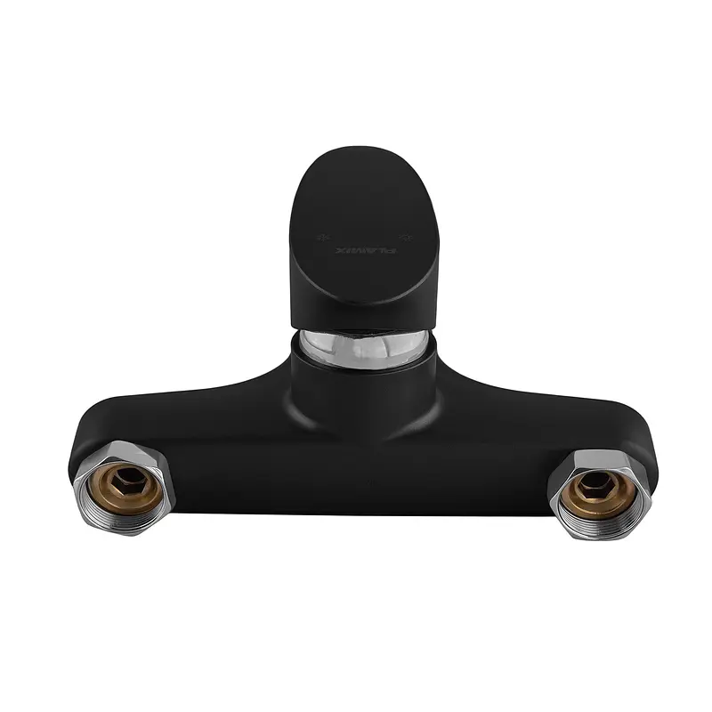 Смеситель для ванны Plamix Cezar-009 Euro SET matte black PM0693 Черный матовый - фото 3