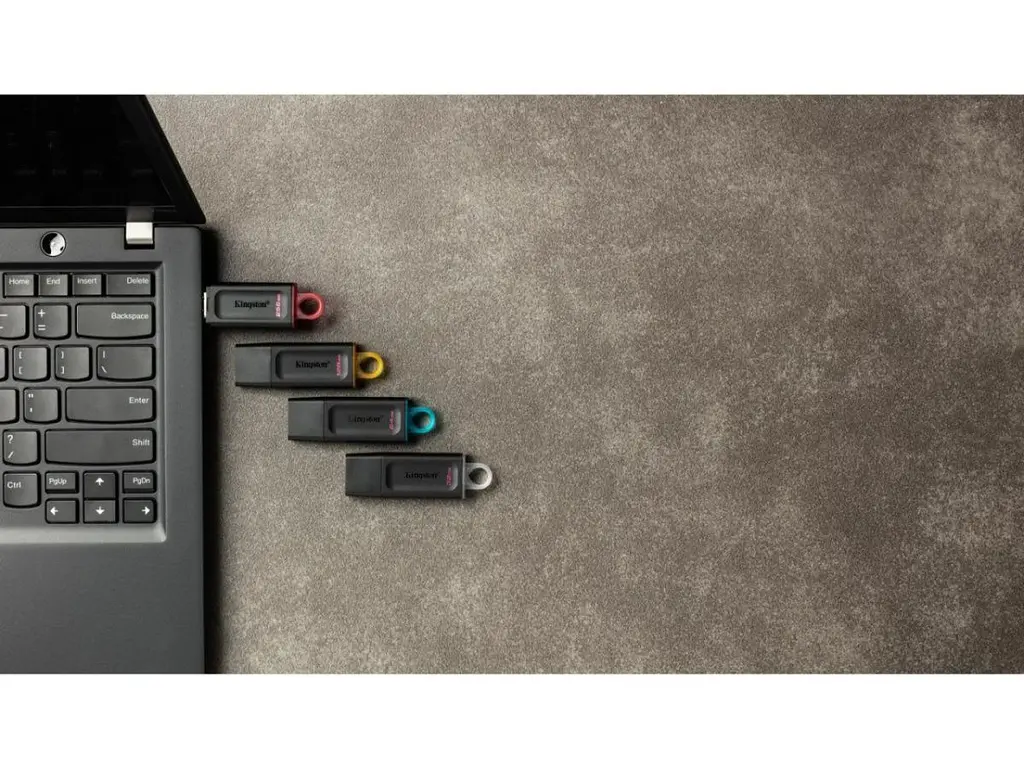 USB флеш-накопичувач Kingston DataTraveler Exodia 128GB USB-A 3.2 Gen 1 Black/Yellow (DTX/128GB) [54114] - фото 4