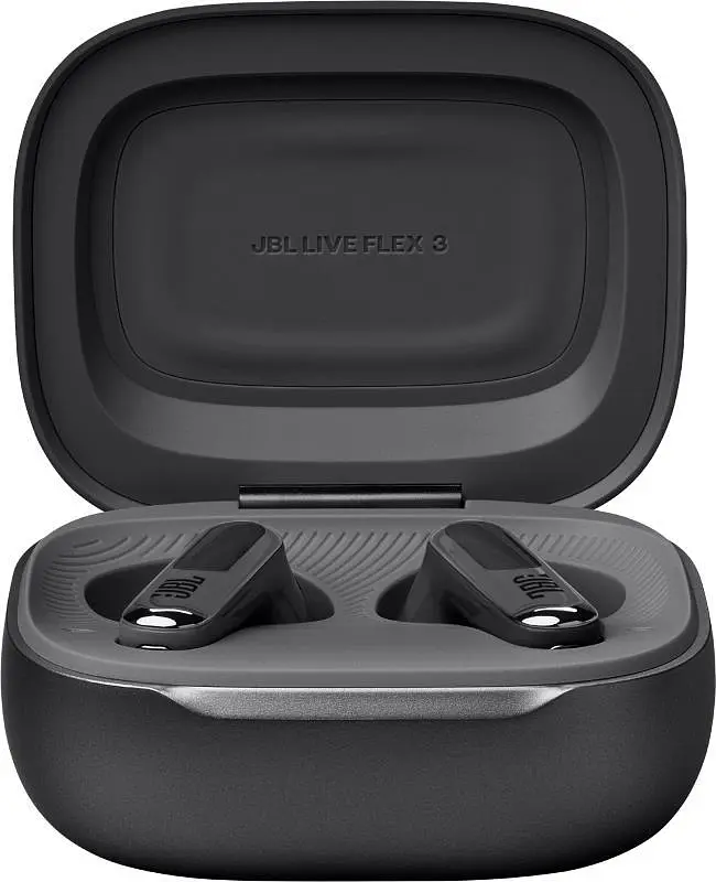 Бездротові навушники JBL Live Flex 3 JBLLIVEFLEX3BLK Black - фото 3