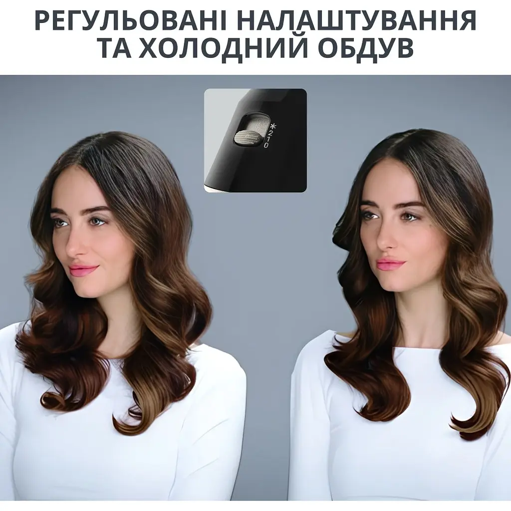 Фен-щетка Rowenta Renewal Brush Active 1000 Вт черный (UB9540F0) - фото 14