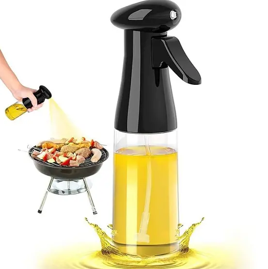 Диспенсер - розпилювач олії, оцту Oil Spray Bottle · Спрей - дозатор соусів, 200 мл - фото 2