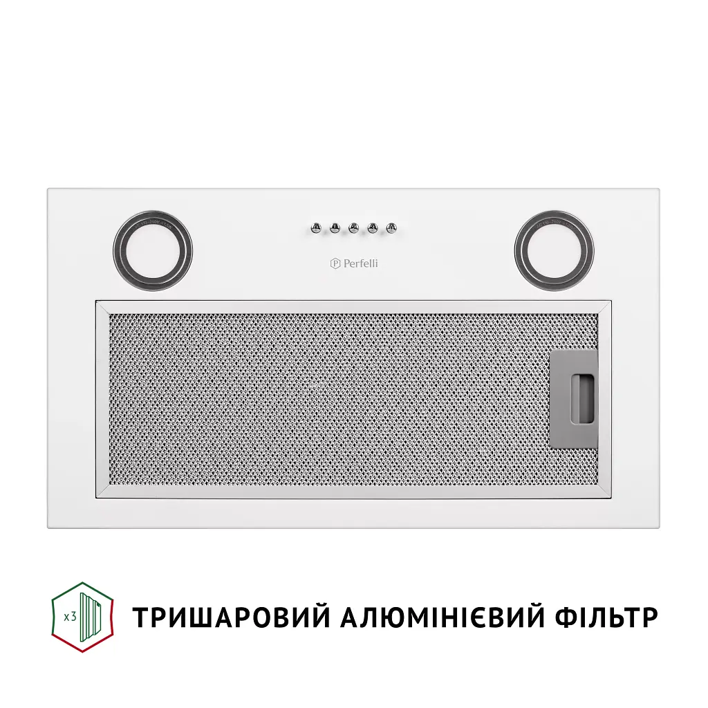 Витяжка повновбудована Perfelli BI 5022 WH LED - фото 6