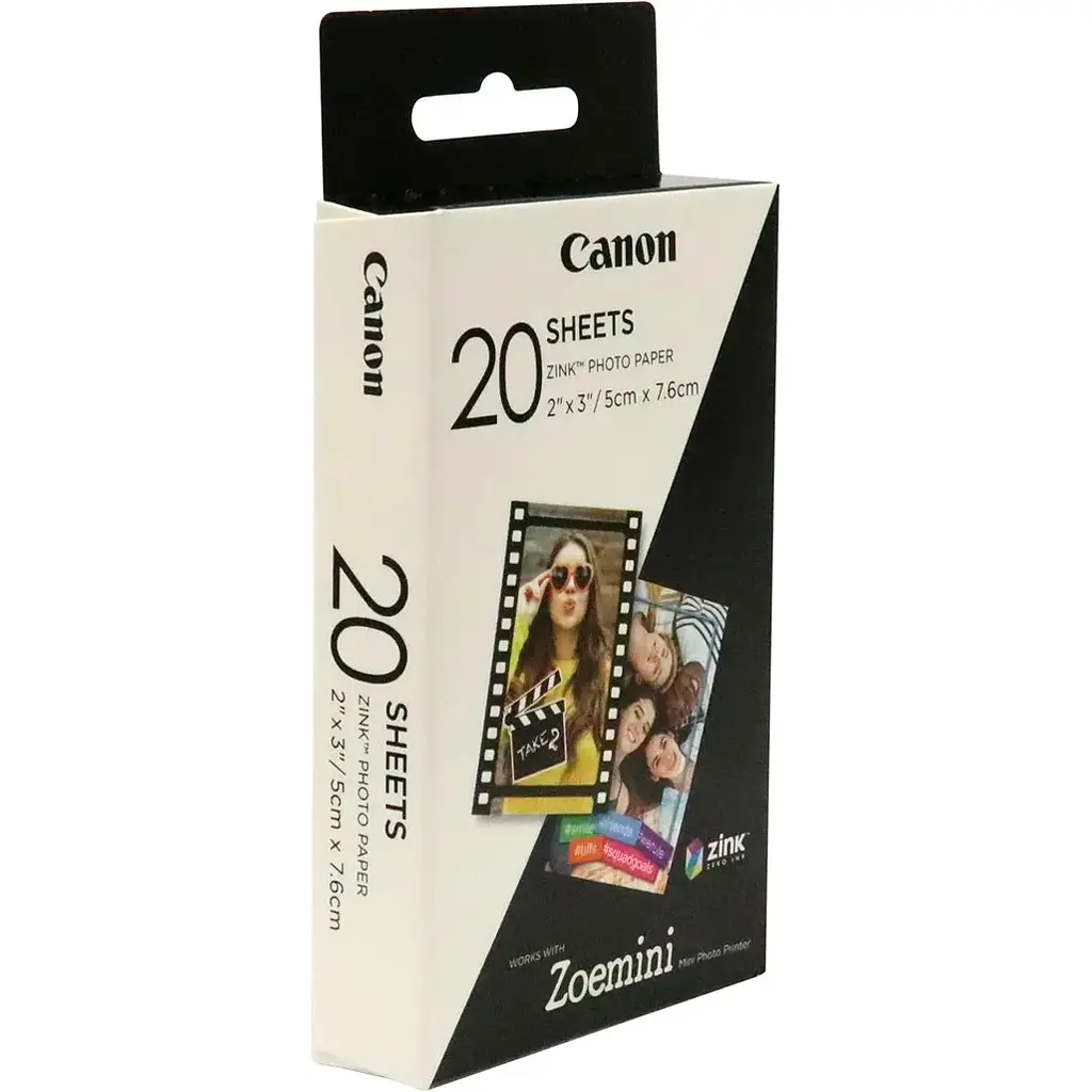 Фотопапір Canon Zoemini ZINK Paper ZP-2030 20pcs (3214C002) [105761] - фото 2