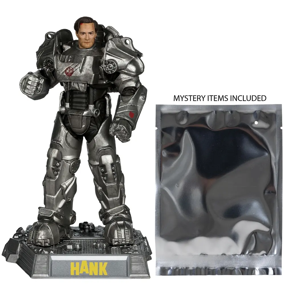 Фигурка Fallout Hank Maclean – S2 – Red Platinum Edition (Фалаут) 15 см - фото 5