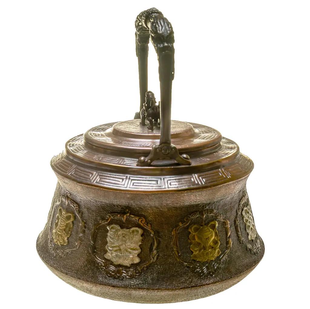 Чайник Newtea Вісім скарбів мідний 1.25 л - фото 4