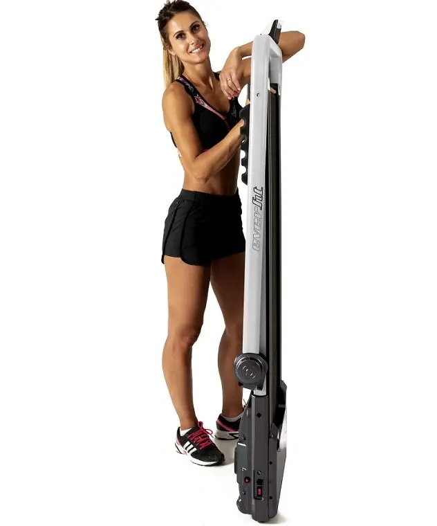 Бігова доріжка Everfit Treadmill TFK 135 Slim Rose Gold (TFK-135-SLIM-R) - фото 4
