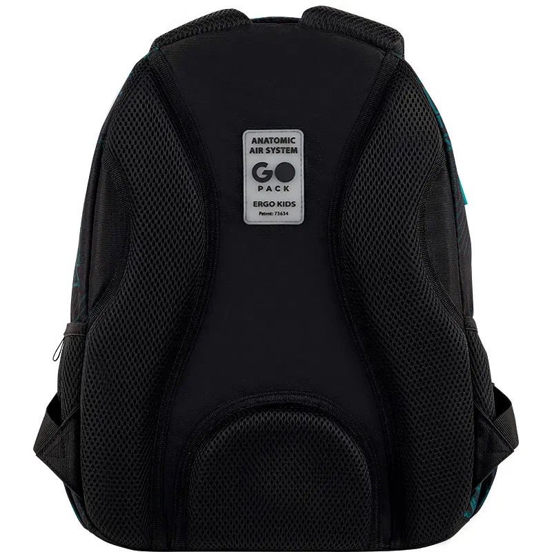 Рюкзак GoPack Education 175M-6 Future Черно-голубой (GO26-175M-6) - фото 7