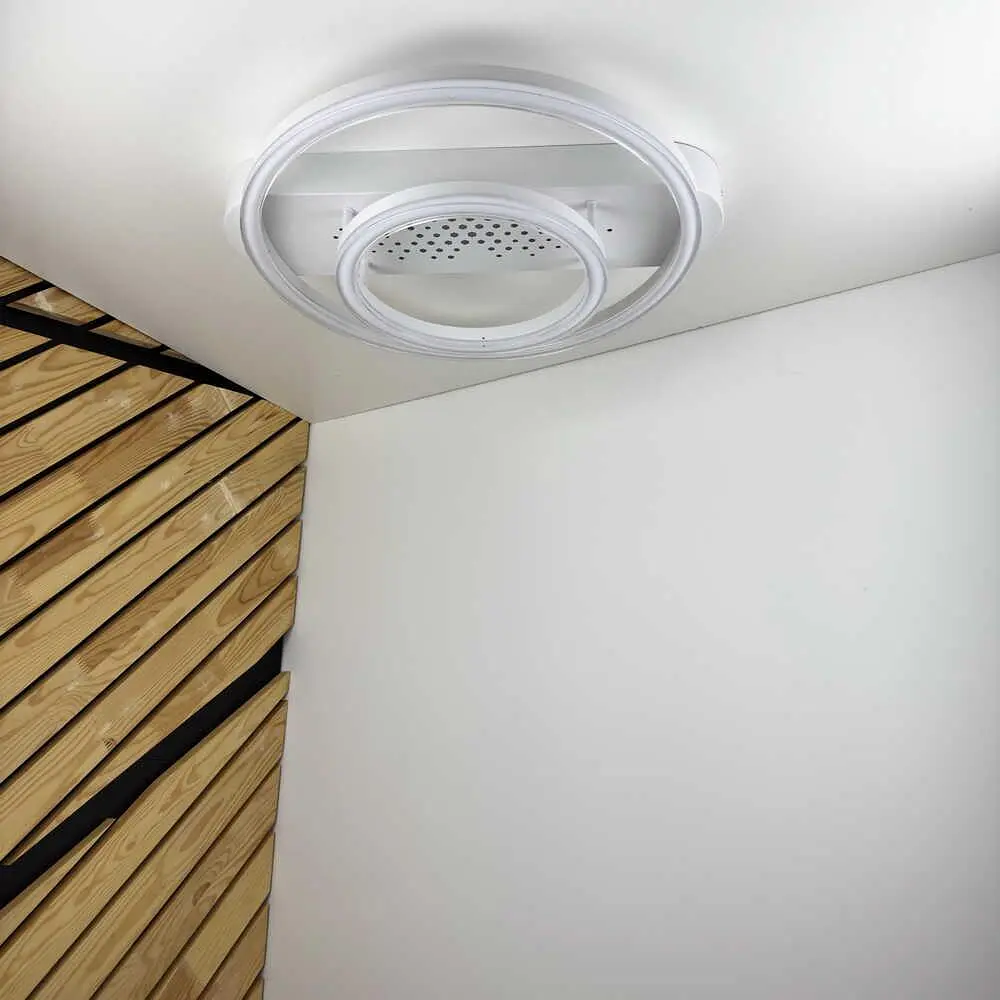 Світильник LED smart KENZO-R+пульт 85W 3000-5000K IP20 круг білий Violux ( 220655 ) - фото 2