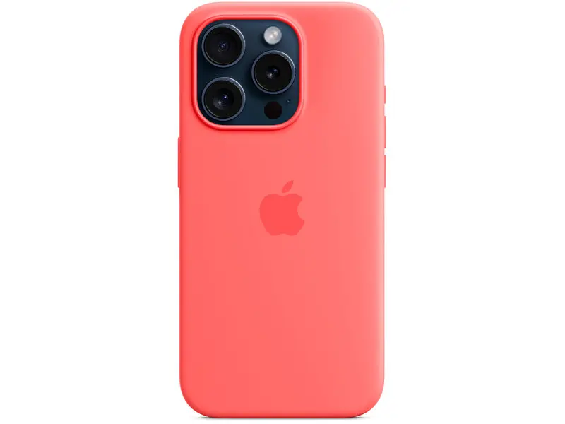 Чохол для смартфона Apple iPhone 15 Pro Silicone Case with MagSafe - Guava (MT1G3) - фото 4