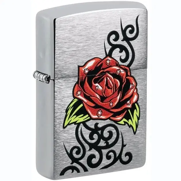 Зажигалка Zippo 23FPF Rose Tattoo Design - фото 2