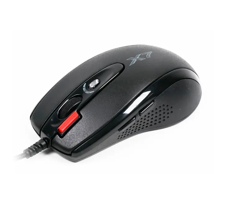 Миша A4Tech X-7120 USB Black X-710BK + килимок X7-200MP (Bundle) - фото 2