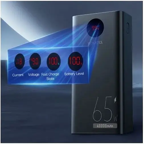 Акумулятор портативний зовнішній Romoss 40000mAh PEA40 Pro PD 65W (PEA40-282-2183H) - фото 9