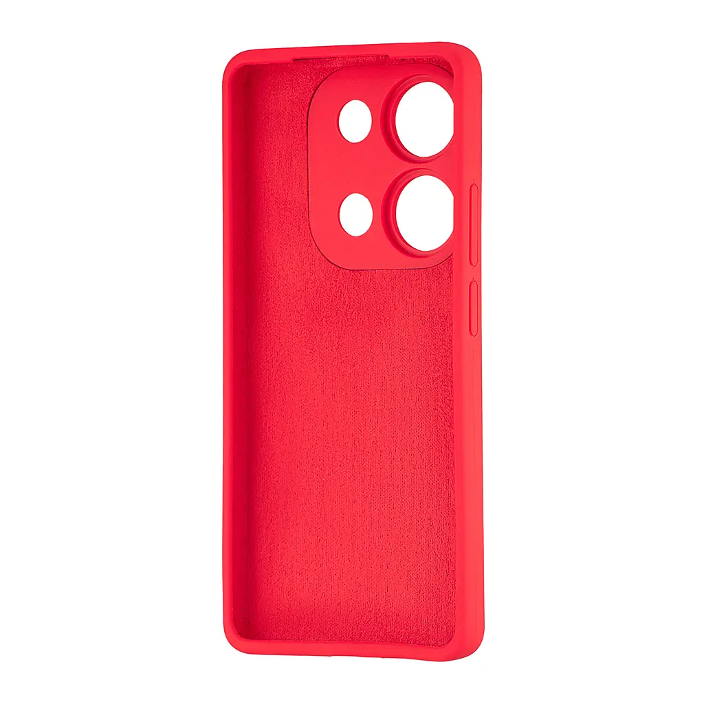 Чохол Silicone Case Xiaomi Redmi Note 13 Pro 4G/Poco M6 Pro 4G Red - фото 2