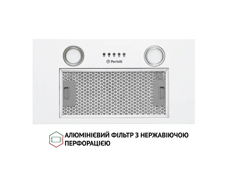Витяжка Perfelli BI 5652 WH 1000 LED - фото 2