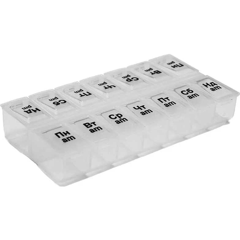 Органайзер для таблеток Красота та Здоров'я неделя (РТ 6085) - фото 2