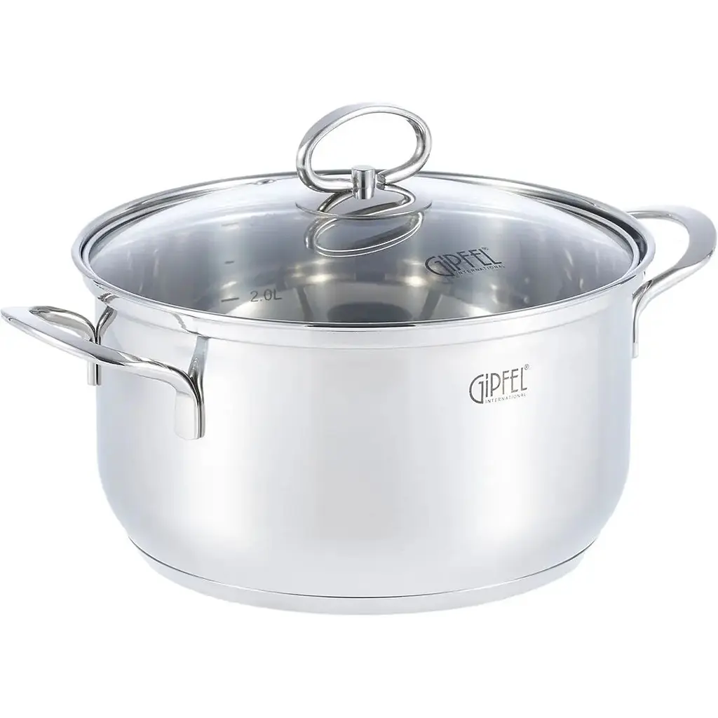 Каструля Gipfel Sofia з кришкою 3.1 л 20х11.5 см (2318)