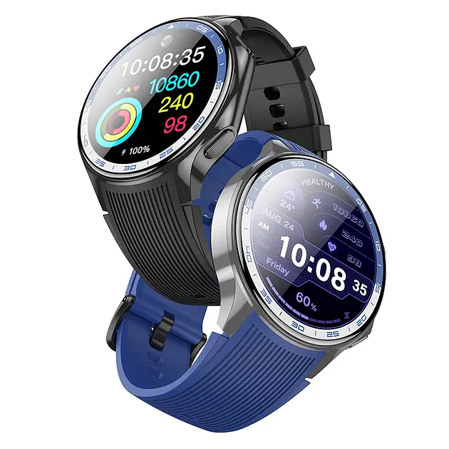 Смарт-часы Hoco Y24 Amoled Smart Sports Watch (call version) Black - фото 5