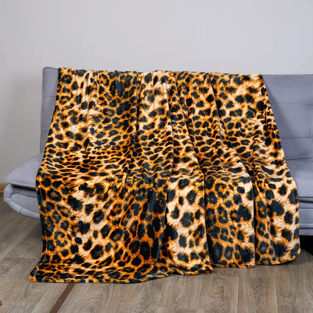 Плед флісовий Дикий Леопард Love You 150 x 200 см ly9122 - фото 2