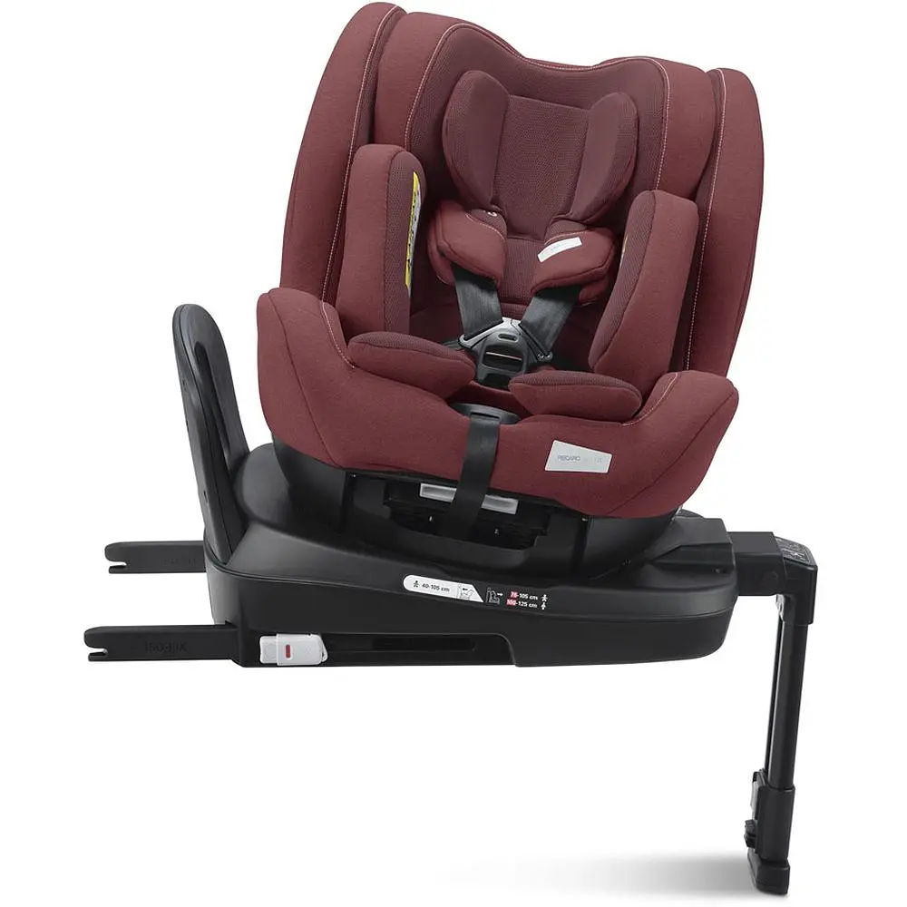 Автокресло Recaro Salia 125 Iron Red, бордовое (89047660050) - фото 5