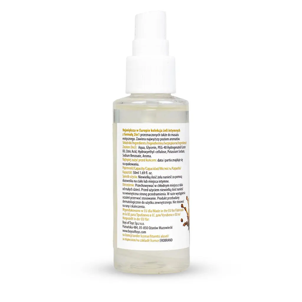 Лубрикант та масажний гель MyLove Aroma Series Intim&Massage Cola 50 мл - фото 4