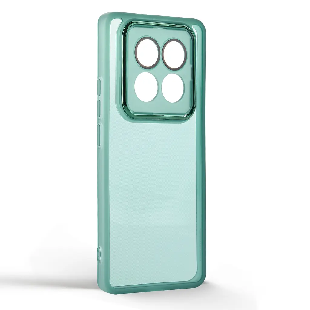 Защитный чехол для Xiaomi Redmi Note 15 5G Poco M8 5G, Shade, зеленый, TPU+PC, матовый, защита всего корпуса, панель-накладка, противоударный, с большими бортами, амортизирует удары при падениях, ArmorStandart (ARM89857) - фото 2