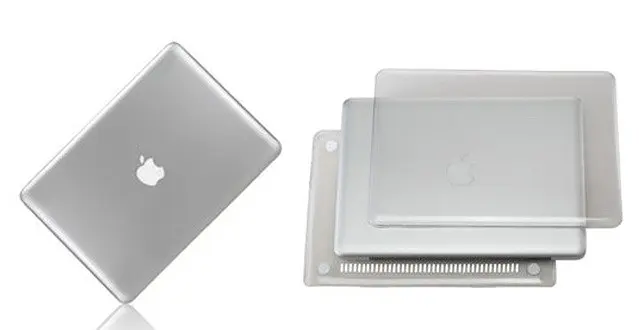 Чехол MacBook Air 11.6 hardshell case на внешний корпус прозрачный - фото 2