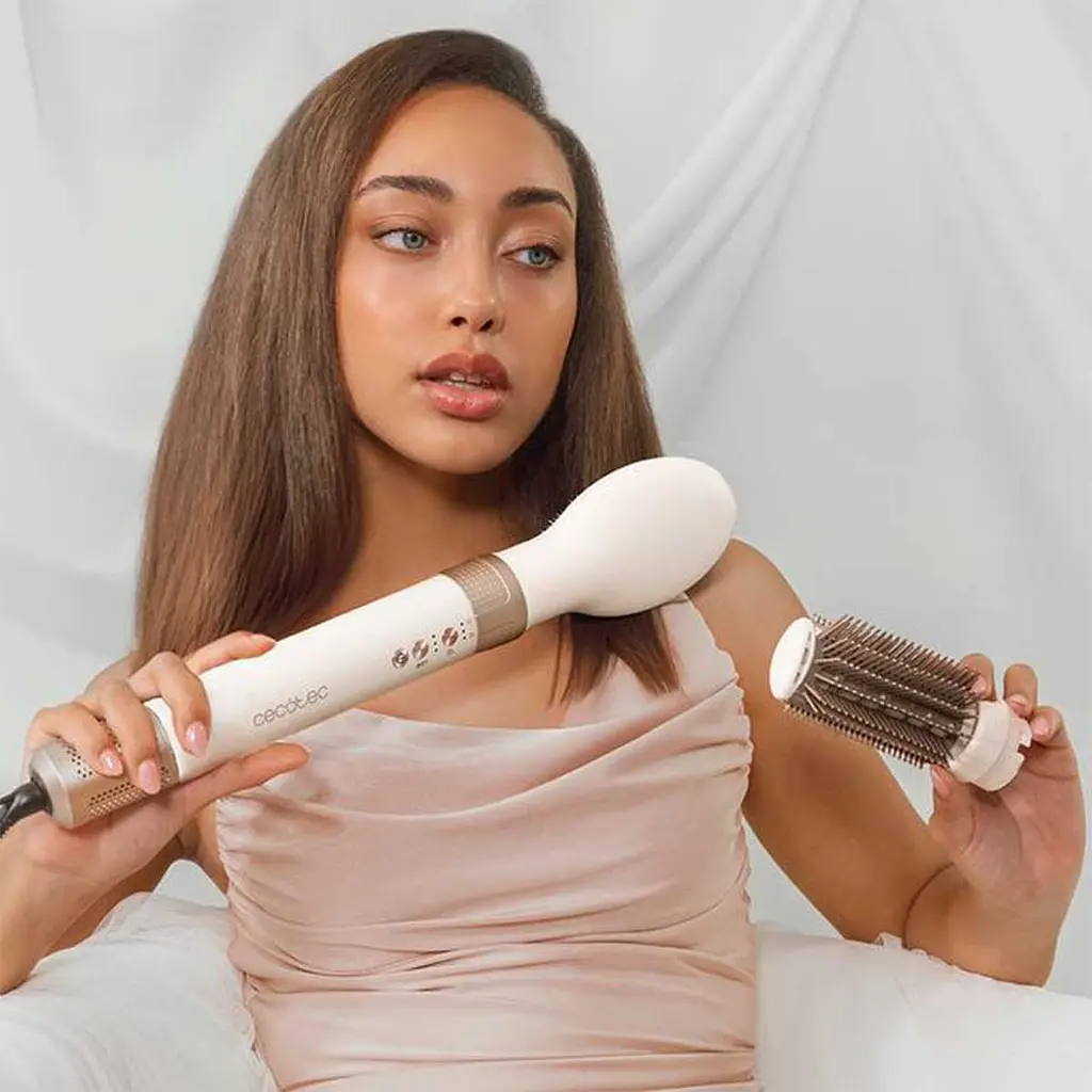 Стайлер CECOTEC Bamba CeramicCare 10in1 AirGlam Champagne - фото 6