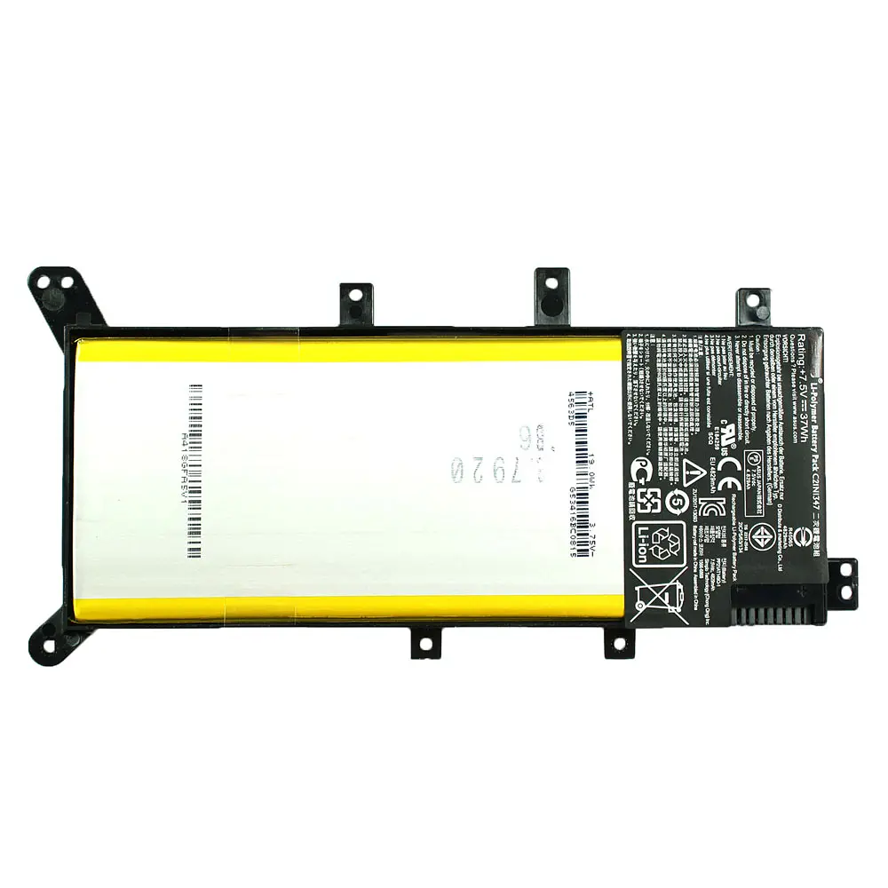 Акумулятор Asus C21N1347 (X555LA, X555LD, X555LN, R556LD) 7.5V 37Wh 4840 mAh Black - фото 2