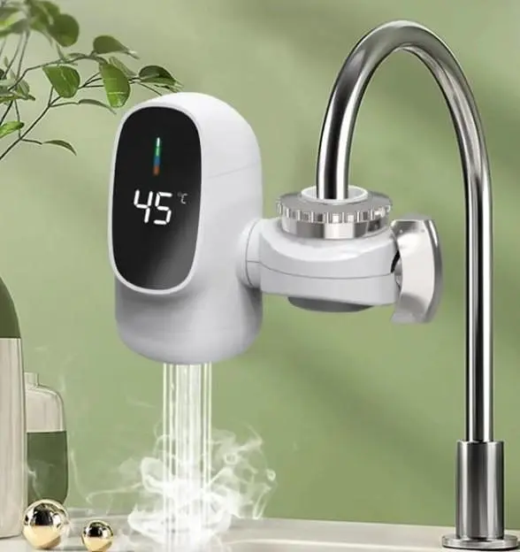 Водонагрівач проточний насадка на кран для кухні Water Heater ZSW-D03 c LCD дисплеєм 3 кВт - фото 2