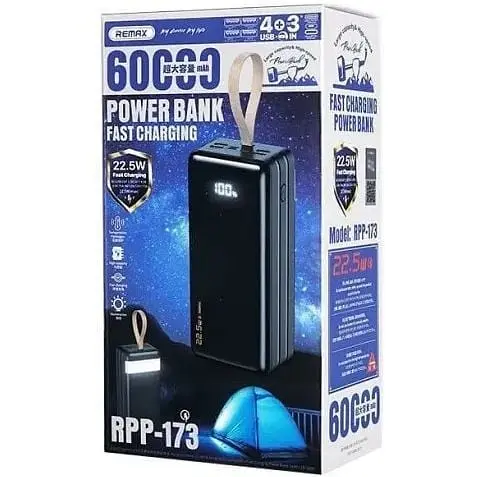 Внешний аккумулятор Remax RPP-173 60000mah 22.5W RPP-173 - фото 3