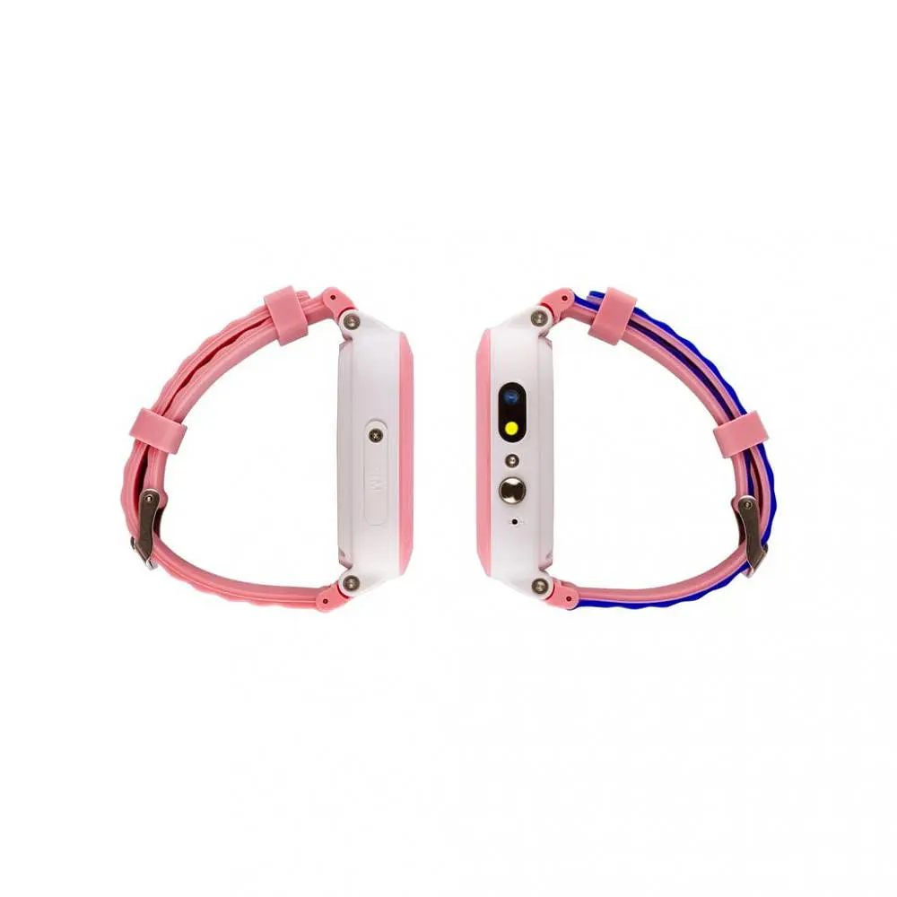 Дитячий розумний годинник Amigo GO004 Splashproof Camera+LED Pink - фото 2
