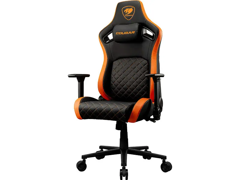 Компьютерное кресло для геймера Cougar Defensor Black/Orange - фото 5