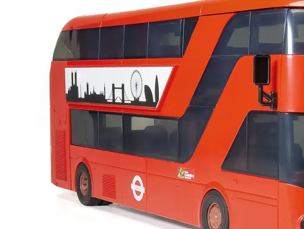 Конструктор Airfix детский автобус QUICKBUILD F22 Raptor красный J6050 - фото 6