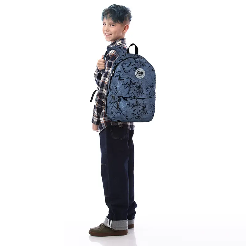 Рюкзак GoPack Education Teens 188M-3 Темно-сірий (GO26-188M-3) - фото 13