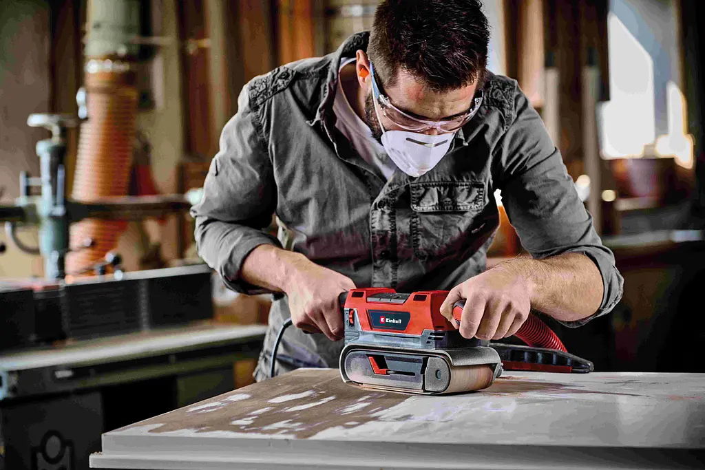 Шліфмашина стрічкова TE-BS 850E 850Вт Einhell teh0025462 - фото 10