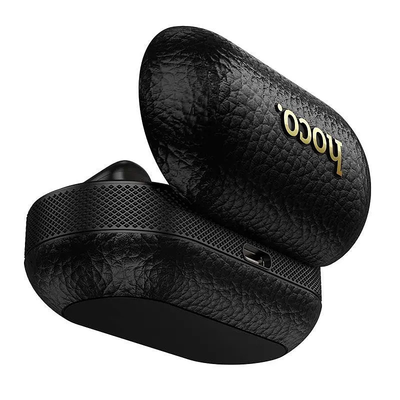 Беспроводные наушники Hoco Duke V EQ19 Plus, true wireless, ANC, ENC, noise reduction, BT headset, BT5.4, 40mAh, 400mAh, 7h, black - фото 2