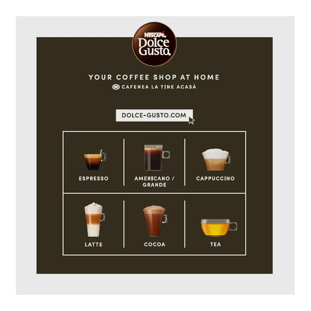 Набор кофе в капсулах NESCAFE Dolce Gusto Espresso Intenso 112 г (16 шт. по 7 г) - фото 5
