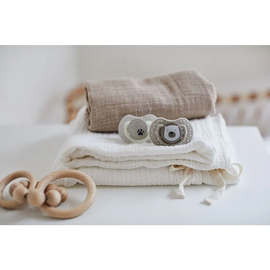 Пустышка силиконовая Lovi Buddy bear, симметрическая, 3-6 мес., 2 шт., бежевый (22/864) - фото 6
