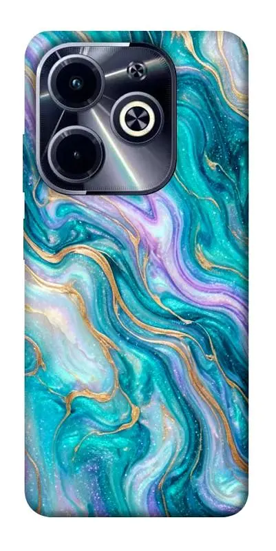 TPU чохол Demsky Mermaid marble для Infinix Hot 40i