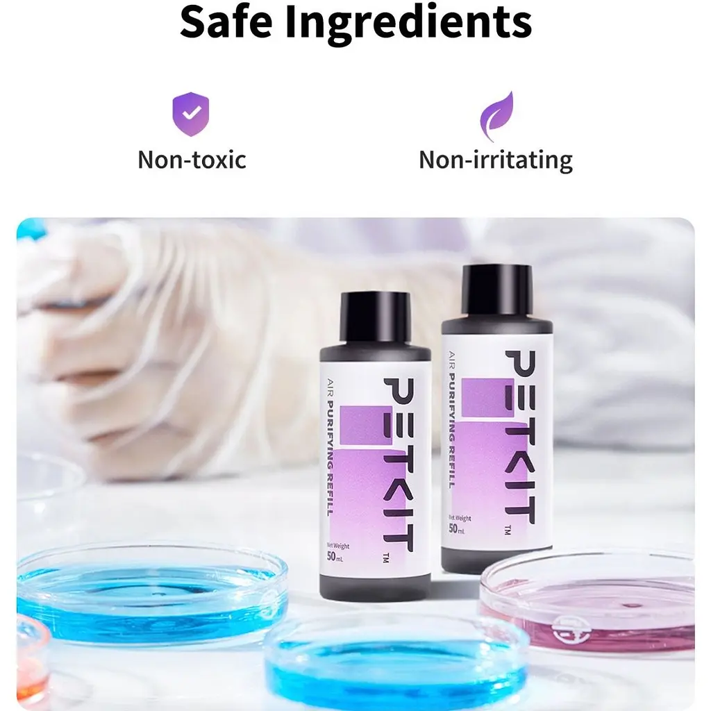 Нейтралізатор запаху тварин Petkit Air Puifying Refill 4х50мл (P9214) [169283] - фото 4