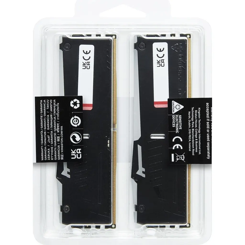 Модуль пам'яті DDR5 Kingston FURY Beast RGB 2x8GB 5200MHz Black (KF552C40BBAK2-16) [148751] - фото 7