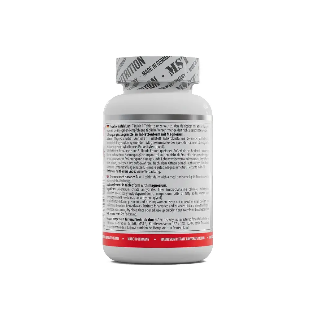 Цитрат магнію MST Nutrition Magnesium Citrate 200 mg, 90 таблеток - фото 3