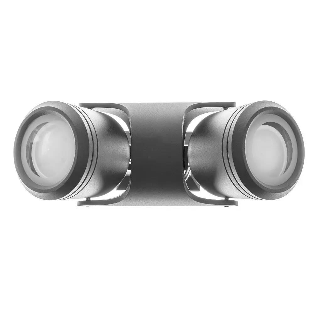 Підсвітка Brille фасадна настінна накладна IP44 AL-112/2 GU10 BK - фото 5