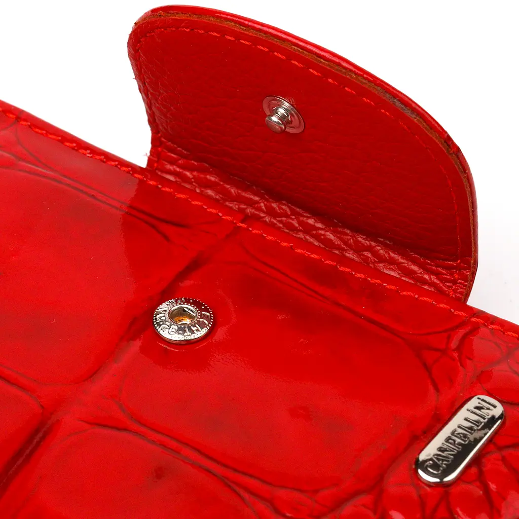 Кожаный женский кошелек Canpellini 10х13х1.5 см acs0025188 - фото 3