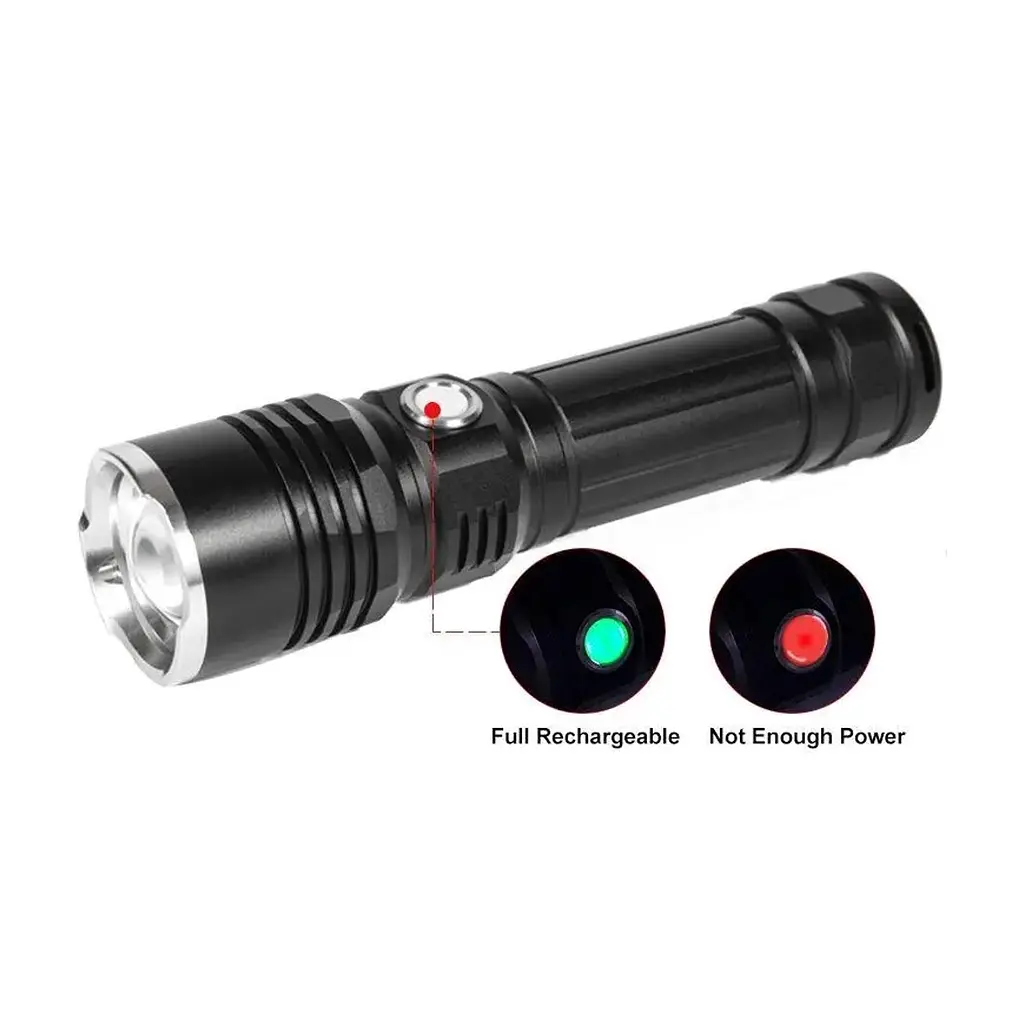 Ліхтар Quantum Solid-M 10W LED з USB box (QM-FL1020-CB) - фото 2