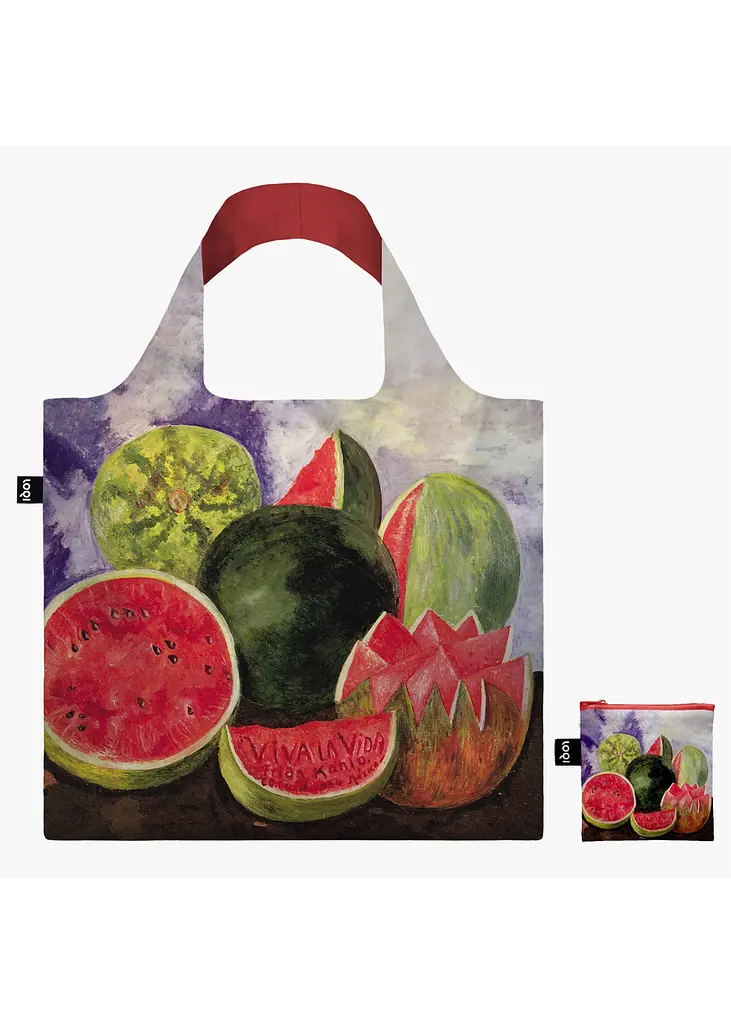 Сумка шоппер LOQI FRIDA KAHLO Viva la Vida Watermelons (FK.WA)