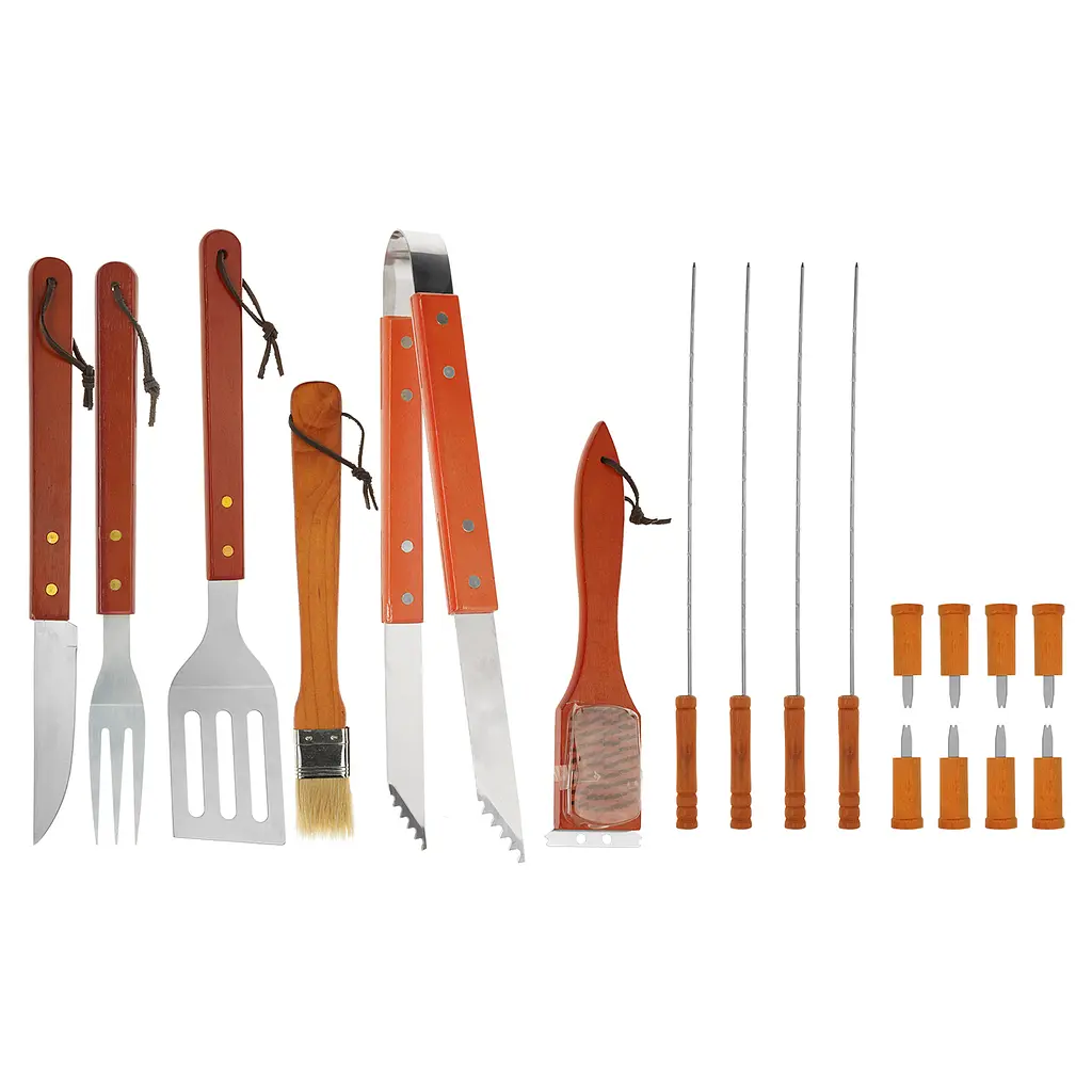 Набор приборов для барбекю Market Union 18 шт. - фото 2