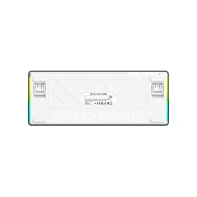 Клавіатура Hator Hellyberry (HK60) Mechanical Linear RGB USB UA White/Violet (HK60) - фото 4