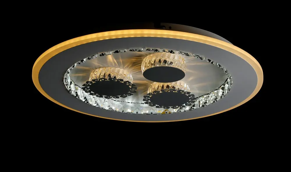 Люстра стельова LED Splendid Ray LK39462/480/4, 110W, білий, сучасний стиль з пультом регулювання яскравості - фото 4