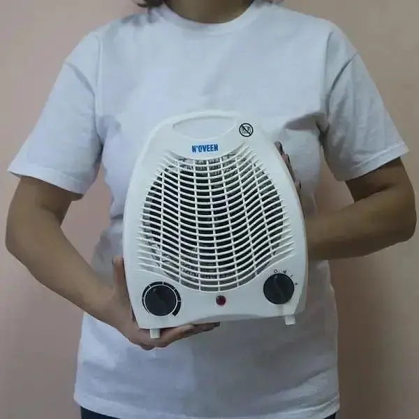 Тепловентилятор Noveen FH03 обігрівач дуйчик підлоговий 3 режими роботи білий - фото 2